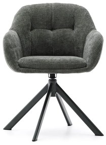 Ciemnozielone krzesło Dorina – Kave Home