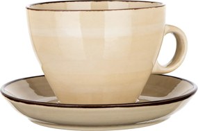 Banquet Filiżanka ze spodkiem PALAS, 290 ml,  kremowy