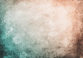 Fototapeta - Mandala w kamieniu (196x136 cm)