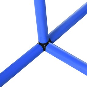 PawHut Zestaw Agility dla Psów 4 Łuki Niebieski Pomarańczowy z Torbą dla Początkujących 88x64x95cm | Aosom PL