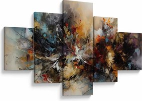 Obraz - Grafika abstrakcyjna (125x70 cm)