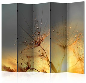 Parawan akustyczny Kwiaty 225x172 cm 5-częściowy wielokolorowy ARTGEIST B