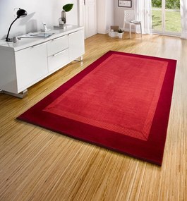 Dywan nowoczesny Basic czerwony 200 cm x 290 cm