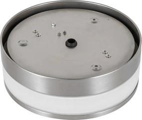 Nowoczesna lampa sufitowa zewnętrzna stalowa 23 cm IP44 - Flavi