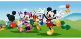 Fototapeta dziecięca Mickey Mouse i przyjaciele, 202 x 90 cm