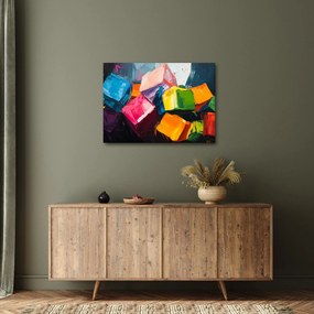 Obraz - Kolorowe kostki (70x50 cm)