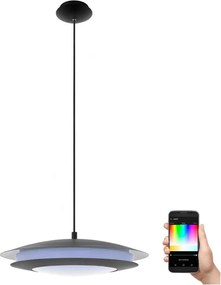 Eglo 96979 - Lampa wisząca LED RGB MONEVA-C LED/27W/230V