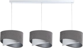 Lampa wisząca nad stół z trzema abażurami - 3X S505 A3-S81