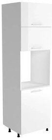 Szafka pod piekarnik 60 VENTO DP-60/214 biały połysk HALMAR