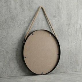 Lustro okrągłe na jutowym sznurku GEMA, Ø 37 cm