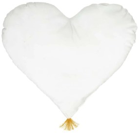 Ozdobna poduszka dziecięca w kształcie serca