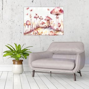 Obraz - Różowa wróżka (70x50 cm)