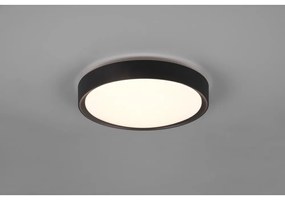 Lampa sufitowa LED w kolorze matowej czerni ø 33 cm Clarimo – Trio