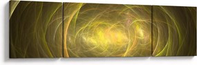 Nowoczesny abstrakcyjny obraz (170x50 cm)