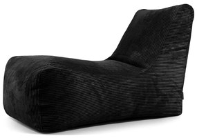 Czarny sztruksowy worek do siedzenia Lounge – SLOWDOWN