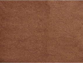 Pomarańczowy aksamitny podnóżek Sierra – Bobochic Paris