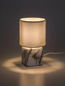Rabalux 74069 lampa stołowa Nalisa, kwadratowa, biały