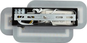 Nowoczesny kinkiet czarny z wbudowaną diodą LED z 3-stopniową regulacją - Dias