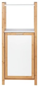 Biały bambusowy regał łazienkowy 40x95 cm Finja – Wenko