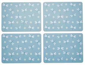 Korkowo-papierowe maty stołowe 4 szt. 21.5x29 cm English Meadow – Cooksmart ®