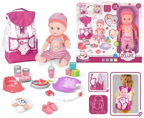 Woopie royal zestaw opiekunka lalka bobas z akcesoriami 19 el.