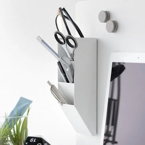 Biały metalowy organizer na artykuły papiernicze Tower – YAMAZAKI