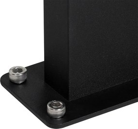 Industrialna lampa podłogowa zewnętrzna czarna IP44 - Femke