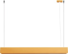 Lampy Wiszące Nowoczesny Spark, Stal - 1 Źródło - L.100 X H.120 Cm - Złoty