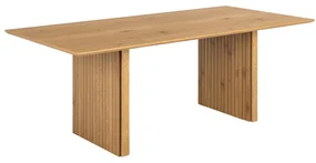 Stół z blatem w dekorze dębu 100x210 cm Colima – Actona