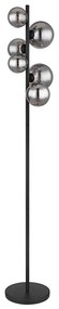 Globo 56133-6S - LED Lampa podłogowa RIHA 6xG9/3,5W/230V dymna/czarna