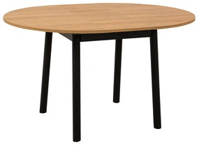 Stół do jadalni Oliver Oak Black