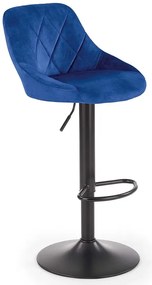 Granatowy welwetowy skandynawski hoker H2-M27