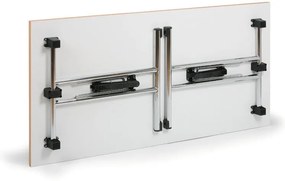 Składany stół konferencyjny FOLD, 1600x800 mm, buk