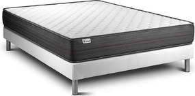 lózka z materacem VITALPOWER 135 x 200 cm Rama lózka Bialy