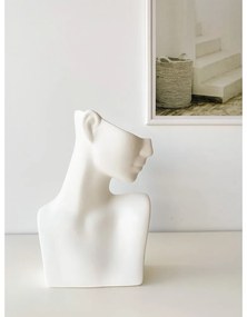 Biała ceramiczna figurka Rulina Arcturus