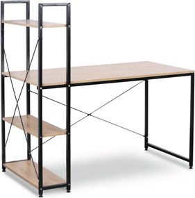 Biurko komputerowe, młodzieżowe Ontario z regałem, styl loft