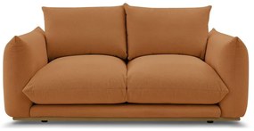 Pomarańczowa sofa 193 cm Ernest – Bobochic Paris