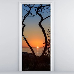 Fototapeta na drzwi - Zachód Słońca (95x205cm)