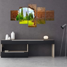 Obraz - Ogród Eden (125x70 cm)