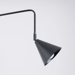 Kinkiet NOX czarny SOLLUX  LIGHTING