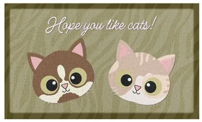 Wycieraczka 40x70 cm Hope You Like Cats – Artsy Doormats
