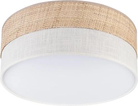 Lampa sufitowa LED SIRJA BOHO LED/20W/230V średnica 35 cm beżowy/kremowy