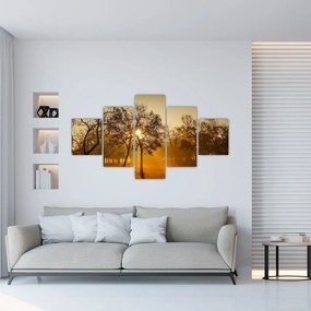 Obraz wschodu słońca (125x70 cm)