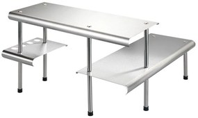 Narożna półka kuchenna Massivo TRIO, 2 poziomy