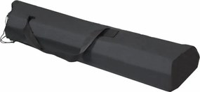 Stół kempingowy z torbą, aluminiowy, szary, 108 x 71 x 72 cm