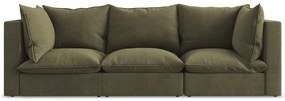 Sofa w kolorze khaki 255 cm Manao – Makamii