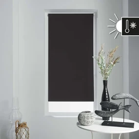 Czarna tekstylna roleta 90x180 cm Occult – douceur d'intérieur