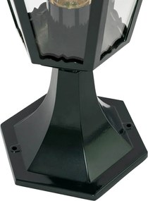 Klasyczna podstawa do latarni zewnętrznej ciemnozielona IP44 - Nowy Orlean