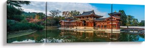 Obraz - Świątynia Byodo-in, Japonia (170x50 cm)
