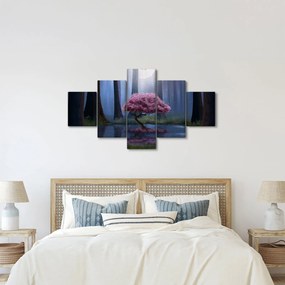 Obraz - Magiczna noc (125x70 cm)